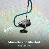 Cecotec Conga Powerbag 5000 ProStyle Aspiradora Con Bolsa 890 W 5 L Rendimiento Profesional