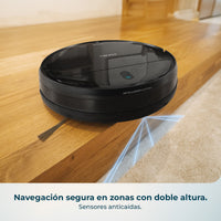 Cecotec Conga M10 Advance Robot Aspirador con Navegación Giroscópica, 3000 Pa, 150 Minutos