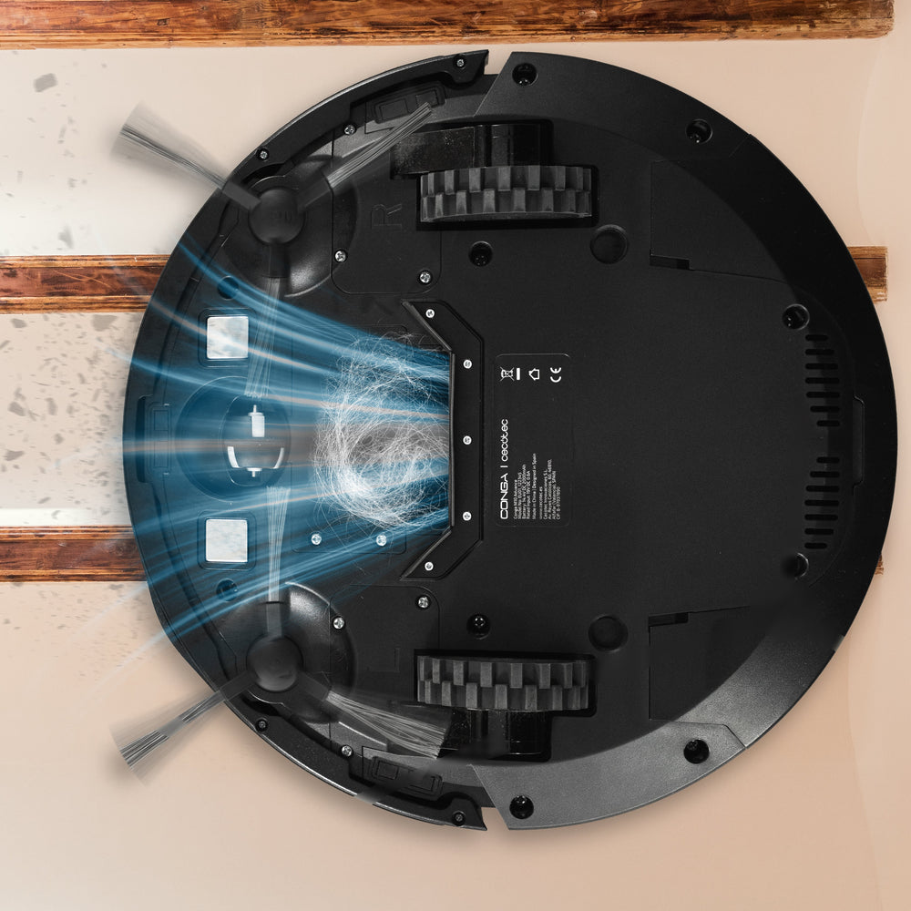 Cecotec Conga M10 Advance Robot Aspirador con Navegación Giroscópica, 3000 Pa, 150 Minutos
