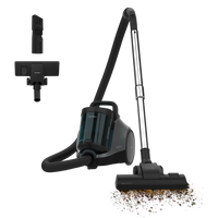 Cecotec Conga Rockstar Cyclonic Pro Aspiradora 900 W 19 kPa Depósito de 2,5 L con Accesorios
