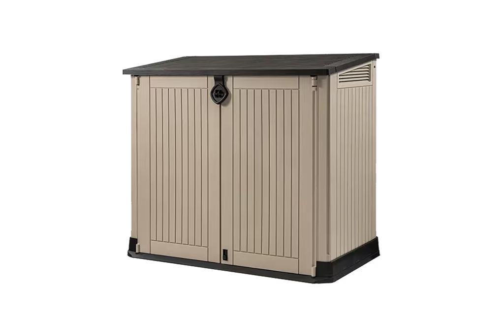 Keter - Cobertizo de exterior Store-It-Out Midi 880L topo/beige