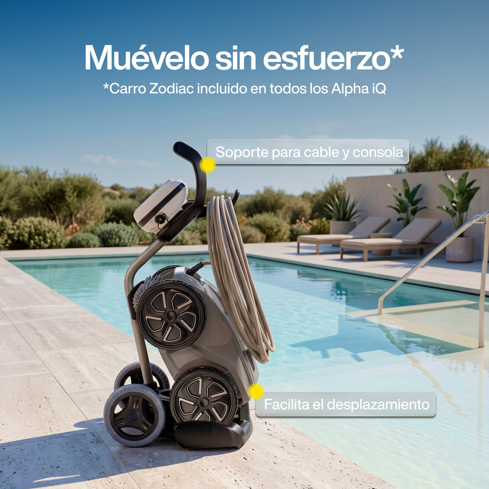 Zodiac - Alpha OA 6400 iQ Robot limpiafondos con cable para piscina