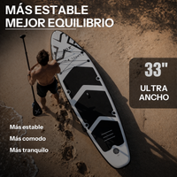 Tabla de paddle surf hinchable 11" 335 cm blanca