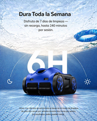 iGarden K60 robot limpiafondos de piscina sin cable automático