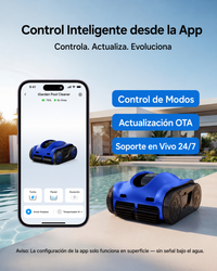 iGarden K40 robot limpiafondos de piscina sin cable automático