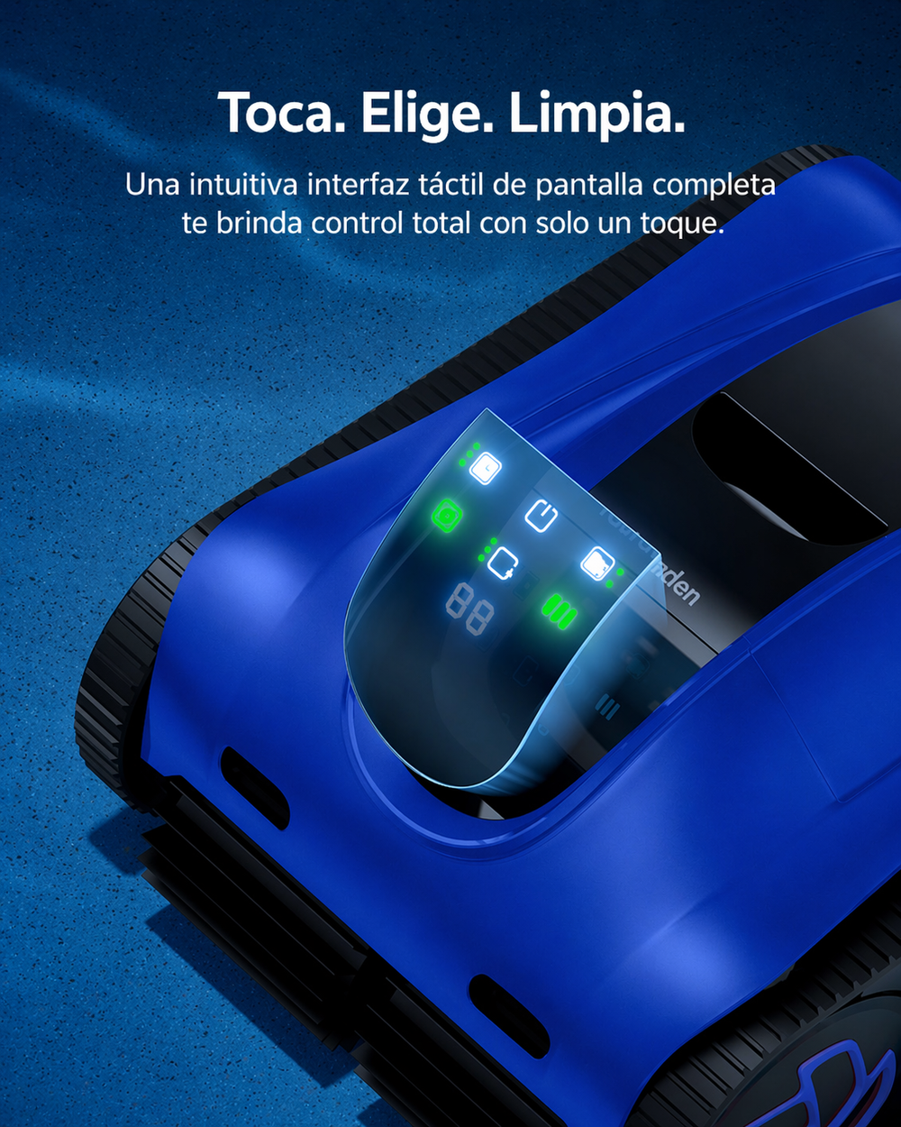 iGarden K80 robot limpiafondos de piscina sin cable automático