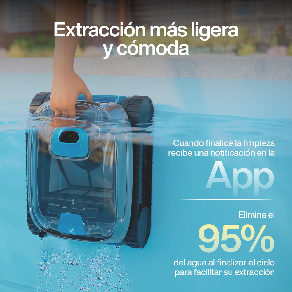 Zodiac CNX 30 iQ Robot limpiafondos con cable para piscina