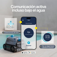 Zodiac - CNX 50 iQ Robot limpiafondos con cable para piscina