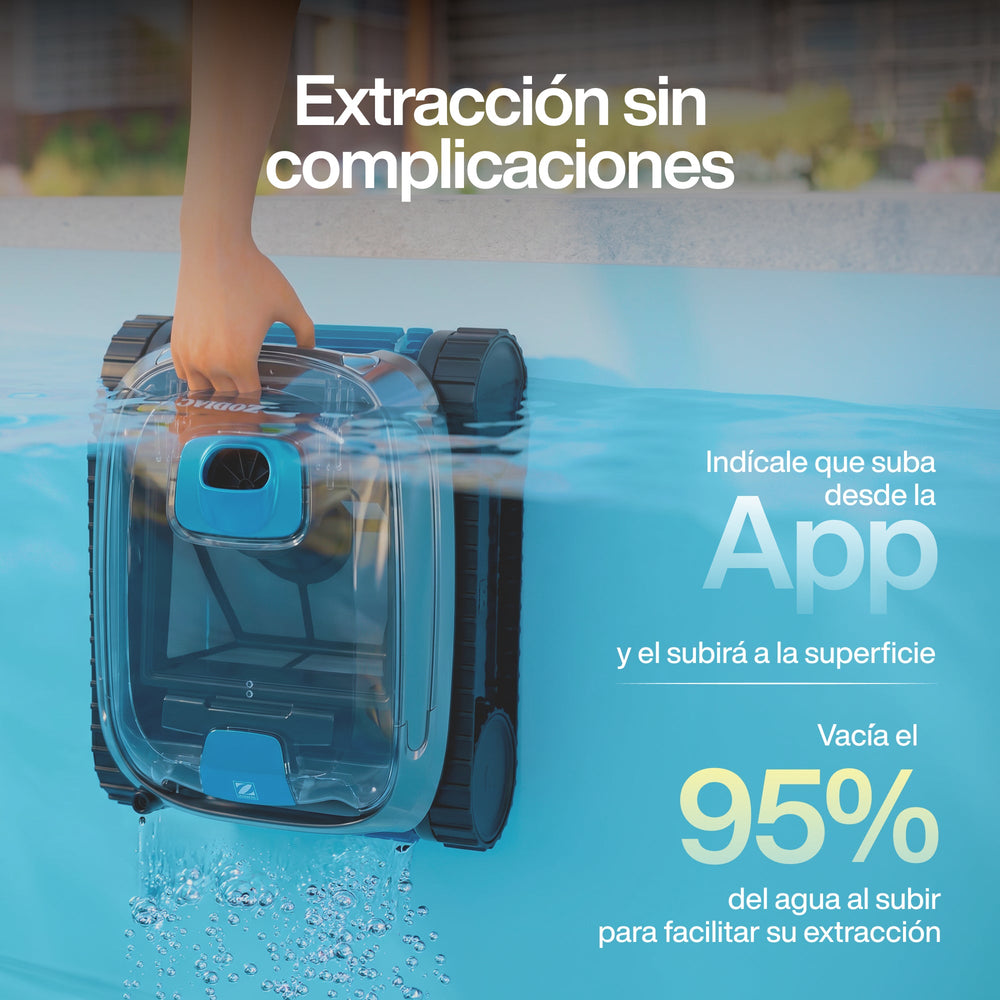 Zodiac - CNX 50 iQ Robot limpiafondos con cable para piscina