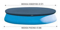 Intex Cobertor para Piscinas Hinchables Easy Set Azul