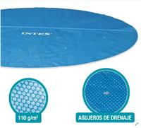 Intex Easy Set Cobertor Solar Piscina