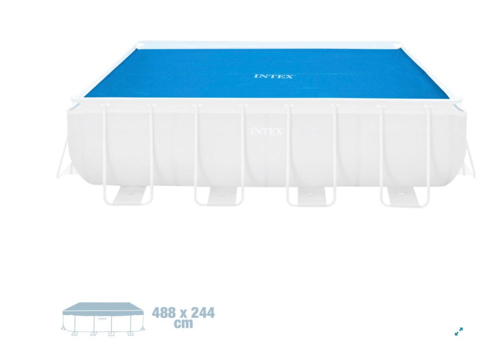 Intex Cobertor Solar para Piscina Rectangular