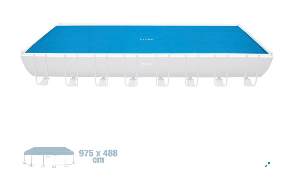 Intex Cobertor Solar para Piscina Rectangular