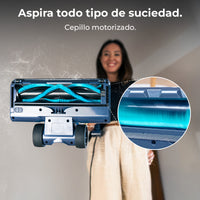 Cecotec Conga Rockstar 800 Powerhead Titán 600 W Cepillo Motorizado Aspiración Potente y Limpieza Profunda