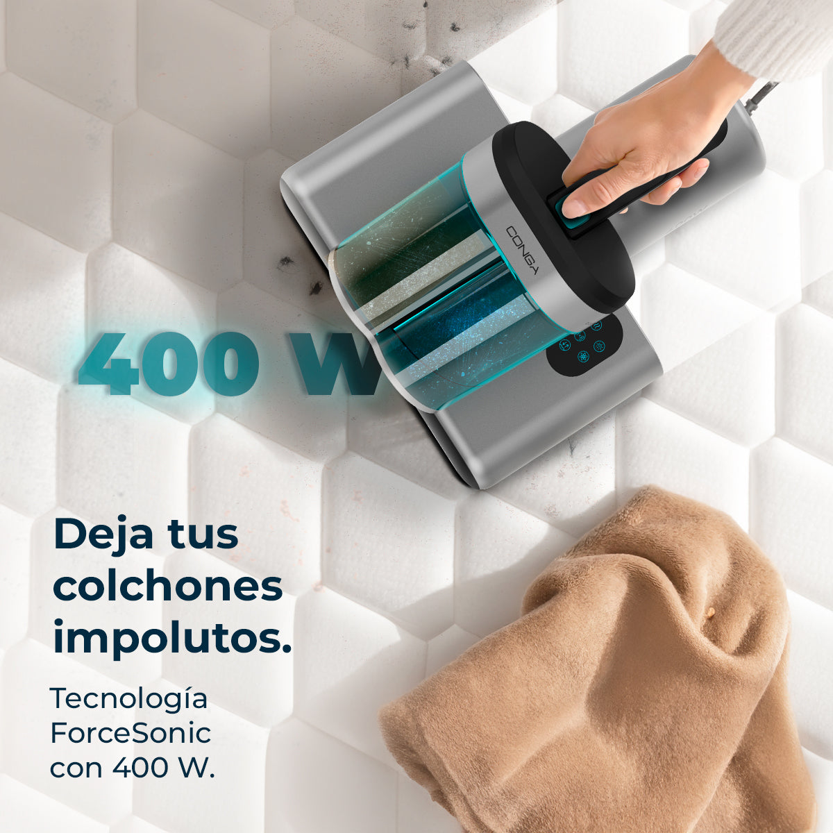 Cecotec Conga Rockstar 4000 Aspiradora 400 W UV