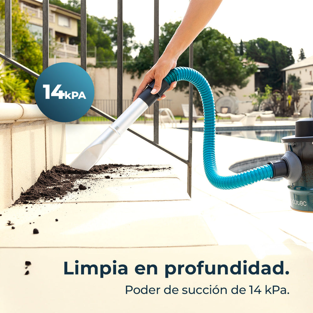 Cecotec Conga Ash 2000 Home Aspirador de Cenizas 800 W y 14 kPa Succión Fuerte Potente