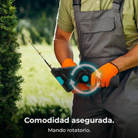 Cecotec Cortasetos TitaniumSword 2000 De Mano, Cuchillas Láser Con Recubrimiento De Titanio