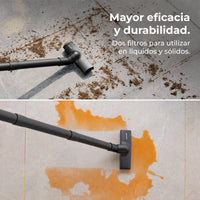 Cecotec Conga Rockstar Aspiradora Húmedo Seco Compacta Turquesa Para Jardín Sólidos Y Líquidos Filtro Dual