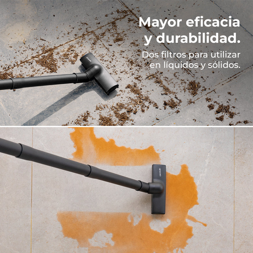 Cecotec Conga Rockstar Aspiradora Sólidos Y Líquidos Wet Dry Compacta 16 L Garden Plus