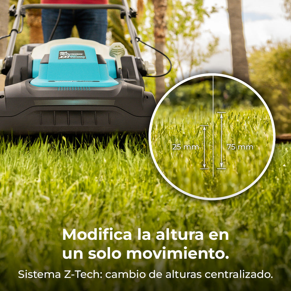 Cecotec Cortacésped Eléctrico Terrenator 460 Flex Z Auto 2000 W Propulsión Automática Para Facilitar Trabajos