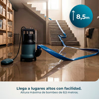 Cecotec Bomba de Agua Axike 1100 Dark Potencia 1100 W Flujo 16000 Litros por Hora