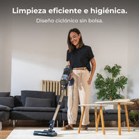 Cecotec Conga Rockstar 800 Powerhead Titán 600 W Cepillo Motorizado Aspiración Potente y Limpieza Profunda