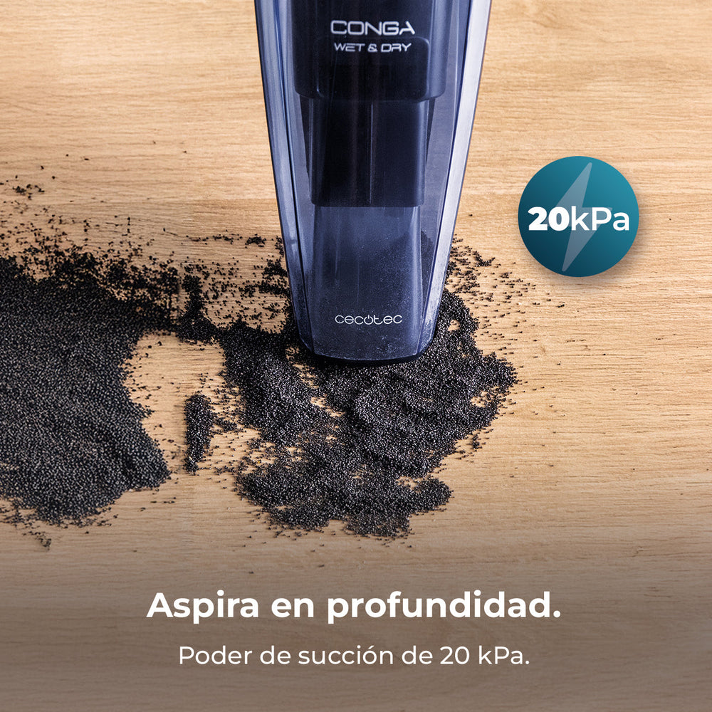 Cecotec Conga Rockstar 25,2V Animal Aspiradora Sin Cable Húmedo Y Seco De Mano Ligera Y Potente