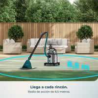 Cecotec Conga CarpetClean 20000 Pro Ultra Limpiatapicerías y Aspirador Sólidos y Líquidos 1600 W 21 kPa