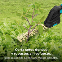 Cecotec Cortasetos TitaniumSword 2000 De Mano, Cuchillas Láser Con Recubrimiento De Titanio