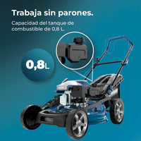 Cecotec Cortacésped De Gasolina Terrenator 4000.51 Total Z Auto 167 cc, 2,7 kW, 3,7 CV