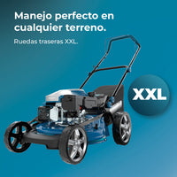 Cecotec Cortacésped de Gasolina Terrenator 3200 46 Z Total Motor 144 cc 2.4 kW 3.2 CV Altura Ztech