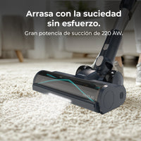 Cecotec Conga Rockstar 5500 Hurricane Station Flex Succión De 220 AW Base Autovaciado Higiénica