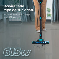 Cecotec Conga 700 PowerHead Aspirador 615 W UltraPower Tecnología De Succión Potente