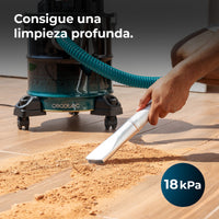 Cecotec Conga Ash 5000 Free Aspiradora de Cenizas 1200 W 18 kPa Succión Extrema Para Cenizas y Restos