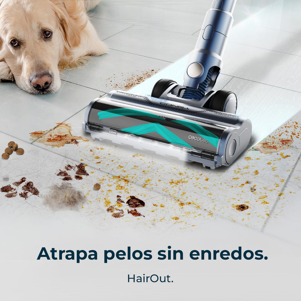 Cecotec Conga Rockstar RS70 Pet Flex Aspiradora 500 W 150 AW Con Accesorios Pro Para Mascotas