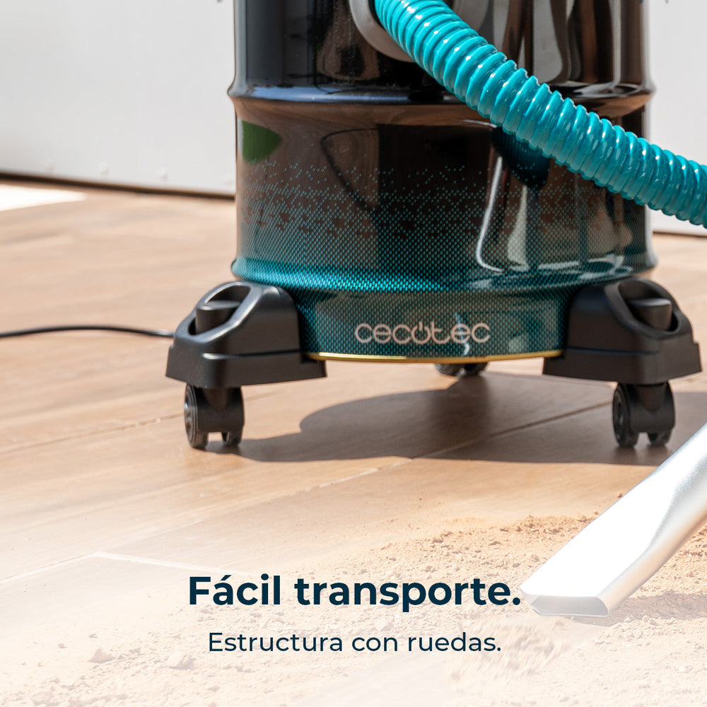 Cecotec Conga Ash 5000 Free Aspiradora de Cenizas 1200 W 18 kPa Succión Extrema Para Cenizas y Restos