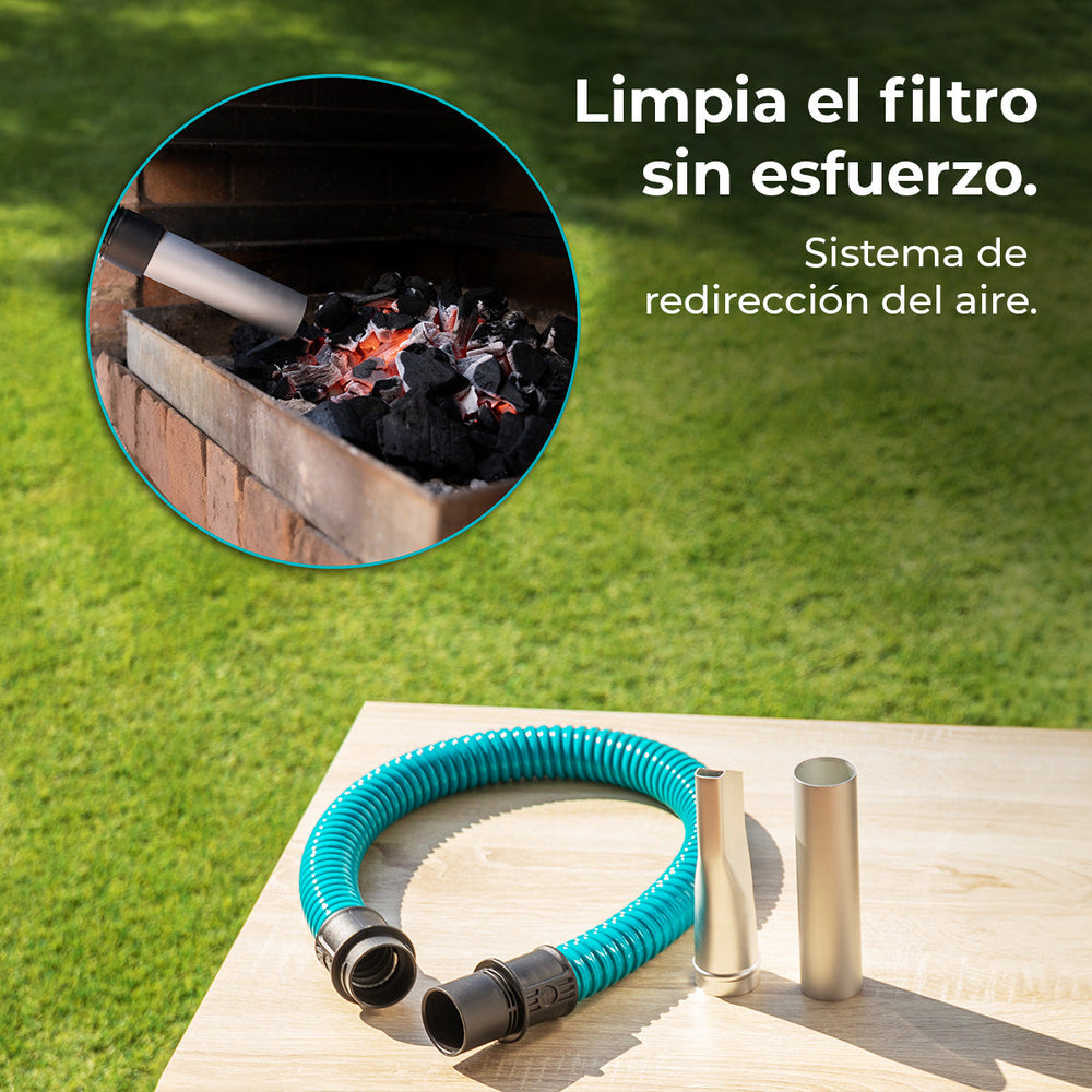 Cecotec Conga Ash 5000 Free Aspiradora de Cenizas 1200 W 18 kPa Succión Extrema Para Cenizas y Restos