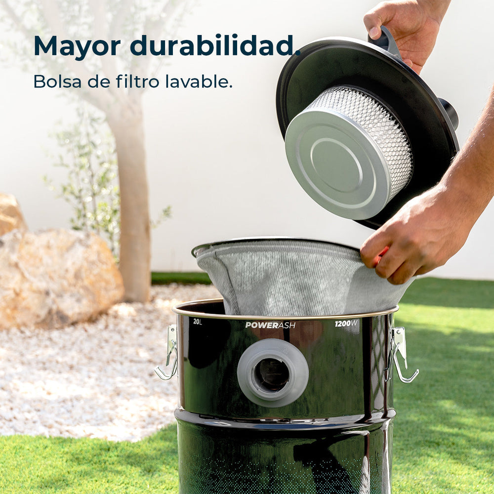 Cecotec Conga Ash 4000 Home Aspiradora De Cenizas 1200 W 18 KPa Extrema Succión