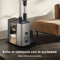 Cecotec Conga Rockstar 5500 Hurricane Station Flex Succión De 220 AW Base Autovaciado Higiénica