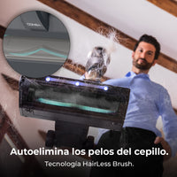 Cecotec Conga Rockstar 5500 Hurricane Station Flex Succión De 220 AW Base Autovaciado Higiénica