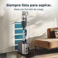 Cecotec Conga Rockstar 5500 Hurricane Pet Flex Aspiradora 220 AW con Autovaciado y Filtro Higiénico