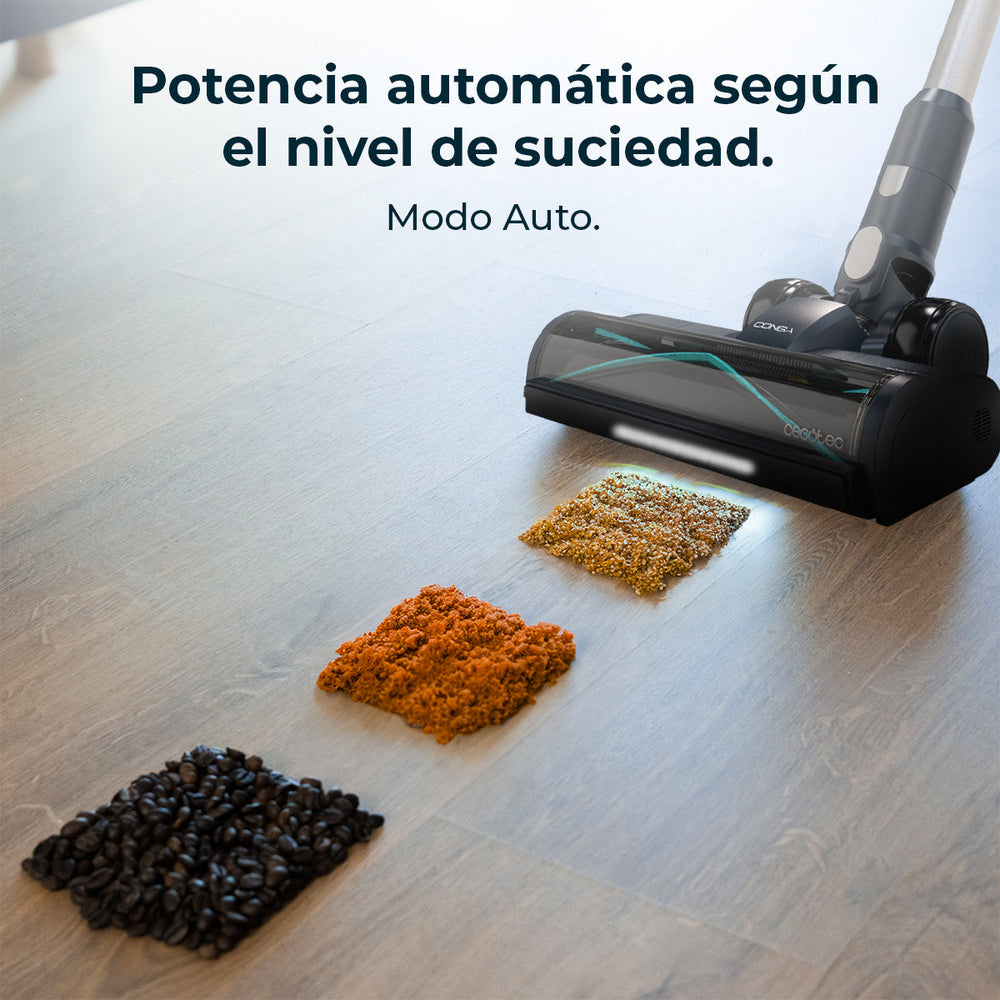 Cecotec Conga Rockstar 5500 Hurricane Station Flex Succión De 220 AW Base Autovaciado Higiénica