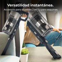 Cecotec Conga Rockstar 5500 Hurricane Station Flex Succión De 220 AW Base Autovaciado Higiénica