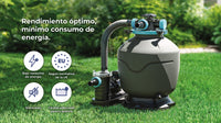 Piscina elevada de composite Gre rectangular KPCOR60T (595 × 315 × 126 cm)