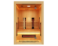 Poolstar - Sense Sauna de infrarrojos 2 personas