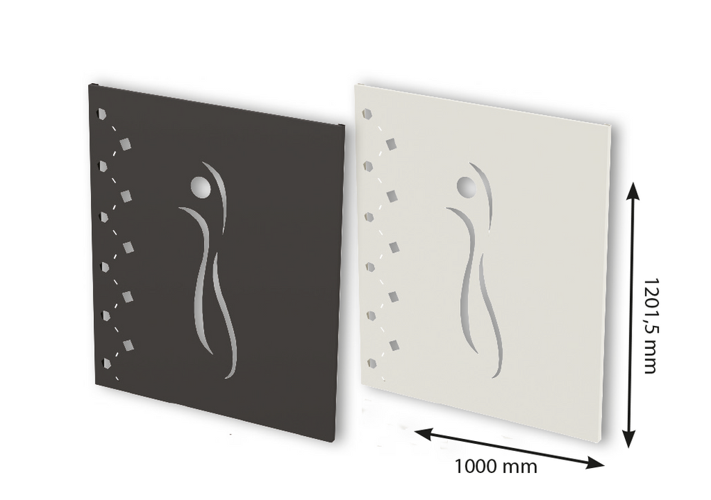 Panel Decorativo Serigrafiado de Acero (Bronpi)