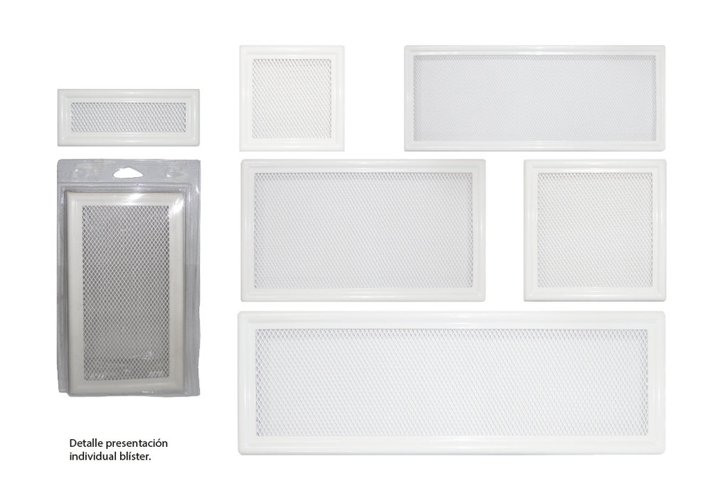 Rejilla de Ventilación Serie Malla (Bronpi)