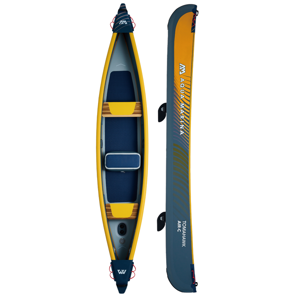 Aqua Marina - Tomahawk AIR-C 15'8" AIR-C kayak hinchable 3 Plazas drop stitch