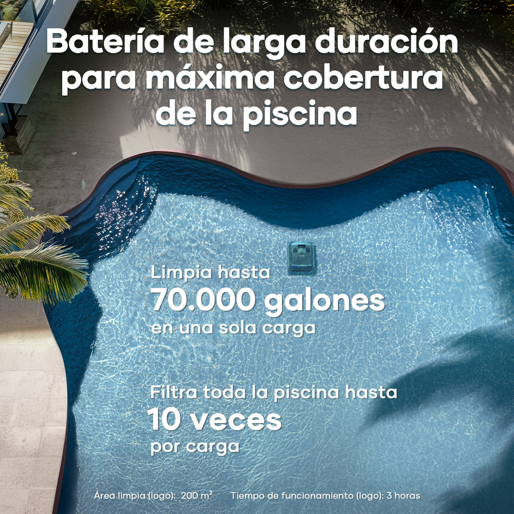 Aiper X1  Robot Limpiafondos de piscina de batería sin cable