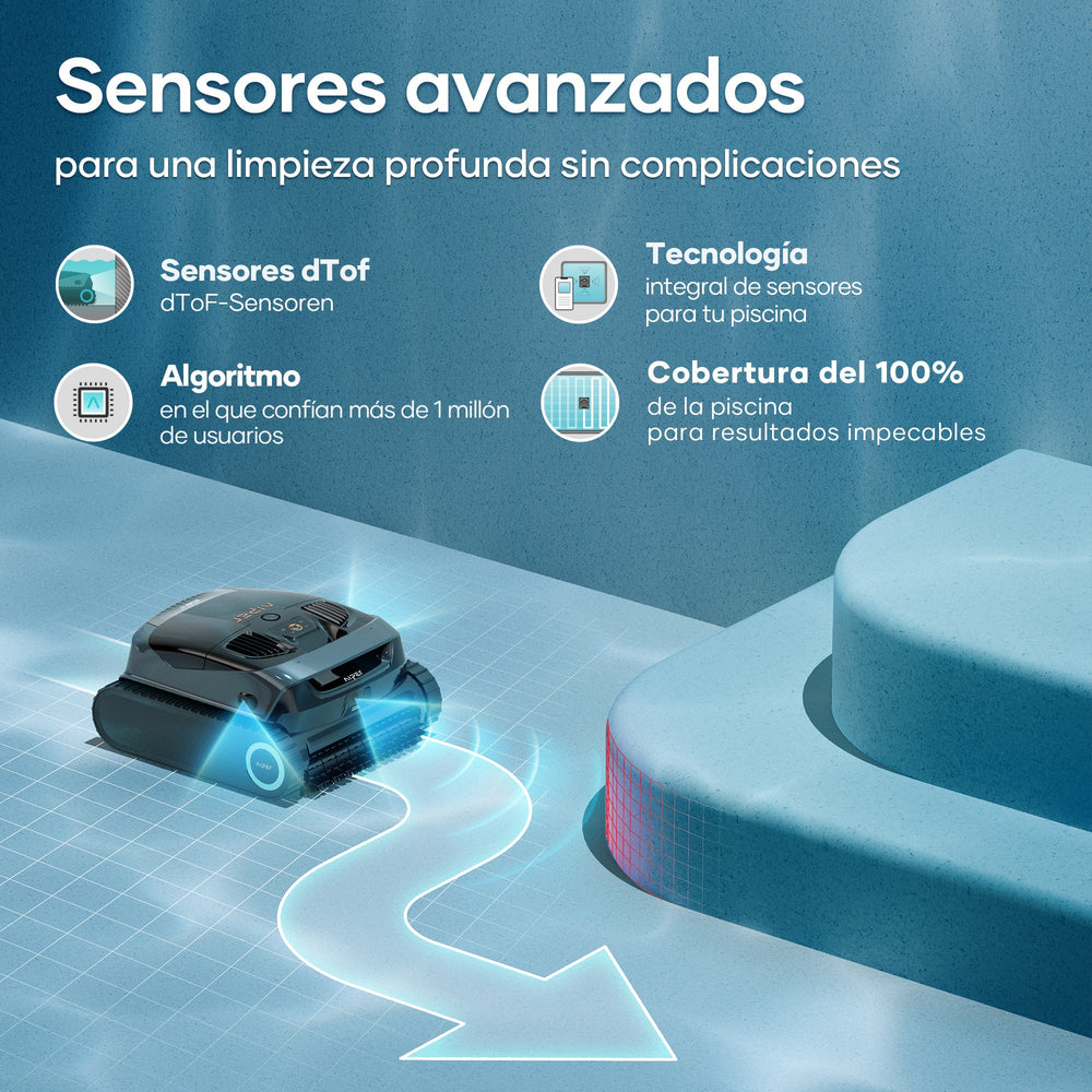 Aiper X1  Robot Limpiafondos de piscina de batería sin cable